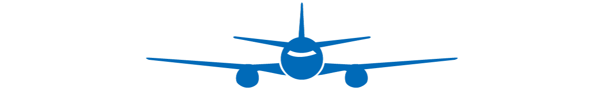 Flugzeug aus Logo